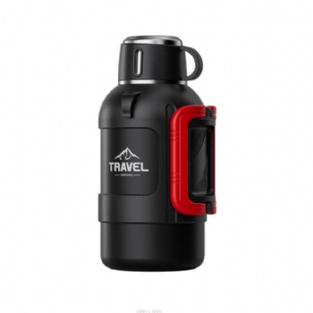 New Collection 1.2L 1.6L 2L Gallon Stainless Steel Big Capacity Insulated Kettle Travel Pot Vacuum Bottle With Handgrip