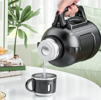 Bulk Wholesale Travel Hot Water Bottle With Handle 40oz 55oz 64oz 86oz 100oz 137oz Coffee Thermos Stainless Steel Vacuum Flask