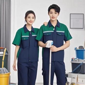 Summer Construction Workwear Cotton Zipper up Shirt Auto Repair Uniform Engineering Uniform Work Shirt for Factory Workshop