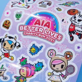 Personalized Stickers Custom Printing Adhesives Vinyl logo Glitter Kiss Cut Stickers Die Cut Stickers Sheet