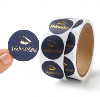 Custom Printed Packaging Adhesive Sticker Printing Roll Label Art Paper Stickers