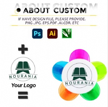 Custom Fluorescent Highlighter 5 Color Cute Flower Highlighter Marker Pens Customized Highlighter with Logo Gift Advertising