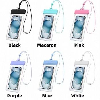 Waterproof Mobile Phone Bags Pouch Underwater Swimming Diving Telephone Case Bag for Iphones 15 Pro Max Samsung S24 Ultra
