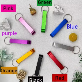 Personalized Custom Bottle Opener Keychain Bulk Party Wedding Favor With Logo Text Engraved Customized Metal Bottle Opener Gifts