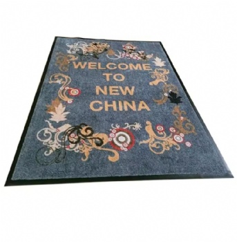 Customized Anti-slip Elevator Advertising Floor Mat Rubber Mat Welcome Mat