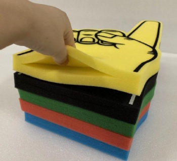 Customized Sport Cheering Finger Sponge Foam Hands Shape Sponge Custom Foam Finger for Match Game