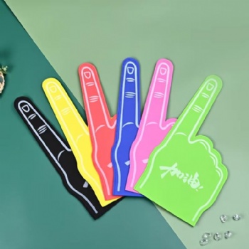 Wholesale Promotional Cheering PU Sponge Foam Paw Foam Claw Finger Foam Hand