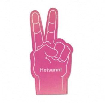 Wholesale Promotional Cheering PU Sponge Foam Paw Foam Claw Finger Foam Hand