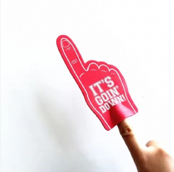 Cheerleading Supplies Customizable Logo Size Color EVA Material Mini Foam Finger