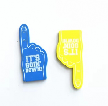 Cheerleading Supplies Customizable Logo Size Color EVA Material Mini Foam Finger