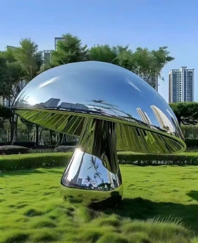 Rge Scale Dynamic Modern Engraved Stainless Steel Abstract Landscape Sculpture Wind Resistant Anti-Corrosion Coastal City Square