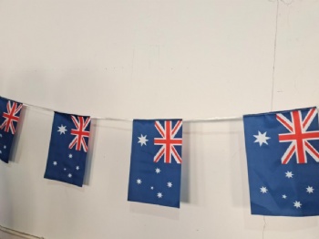 OEM ODM Best Quality Custom Polyester Fabric Pennant String Flag Triangle Bunting Banner for Celebration Decoration