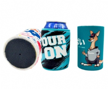 Custom Neoprene Tube Drink Stubby Holder Printed Beer Sleeve Sublimation Can Cooler with Oem logo