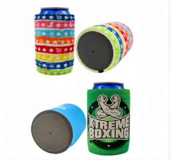 Custom Neoprene Tube Drink Stubby Holder Printed Beer Sleeve Sublimation Can Cooler with Oem logo