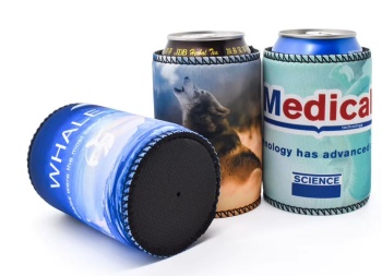 Custom Neoprene Tube Drink Stubby Holder Printed Beer Sleeve Sublimation Can Cooler with Oem logo